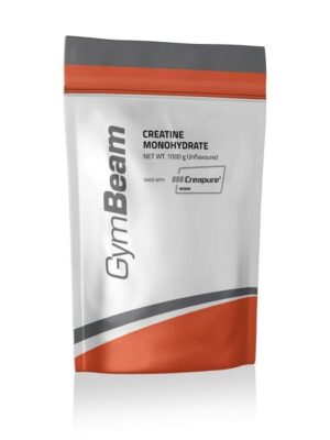 GymBeam Mikronizovaný kreatín monohydrát (100% Creapure®) 500 g pomaranč