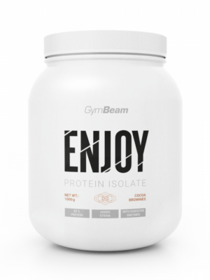 GymBeam ENJOY Protein Isolate 1000 g cocoa brownies