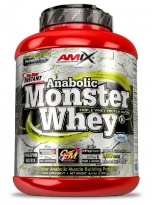 AMIX Anabolic Monster Whey 2200 g vanilka čerešňa