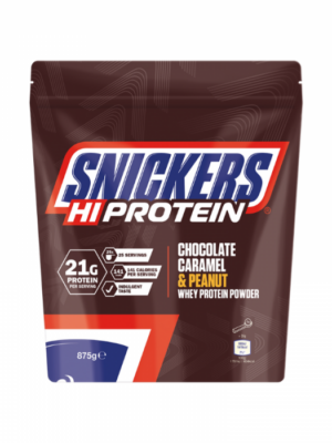 Snickers Hi Protein Whey Powder 875 g čokoláda arašidy